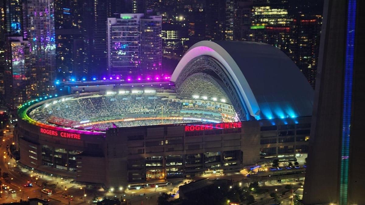 Апартаменты Magnificient View Next Cn Tower/Rogers/Union/Mtcc Торонто Экстерьер фото