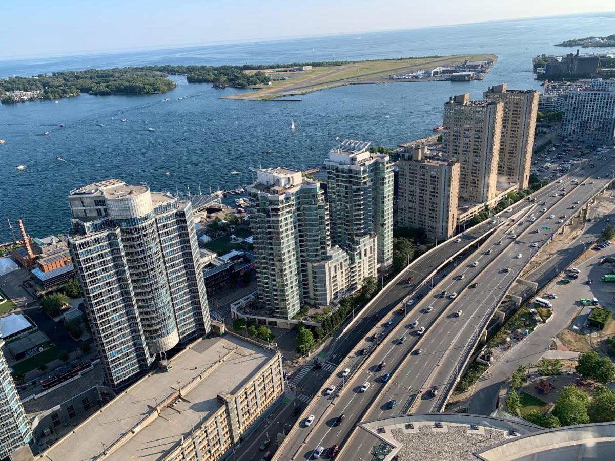 Апартаменты Magnificient View Next Cn Tower/Rogers/Union/Mtcc Торонто Экстерьер фото