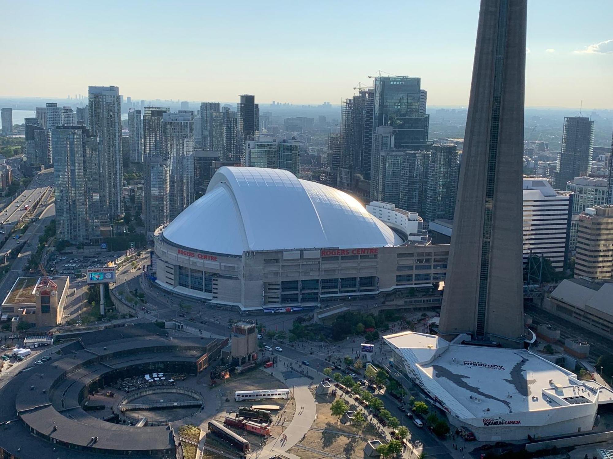 Апартаменты Magnificient View Next Cn Tower/Rogers/Union/Mtcc Торонто Экстерьер фото